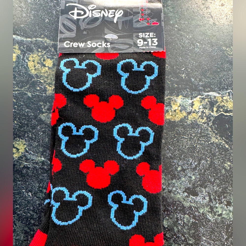 NWT Socks with Mickey Mouse logo/Disney